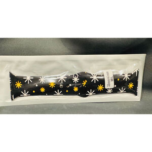 Watch Band, Size 38/42 (M/L), in Festive Black & Gold NEW